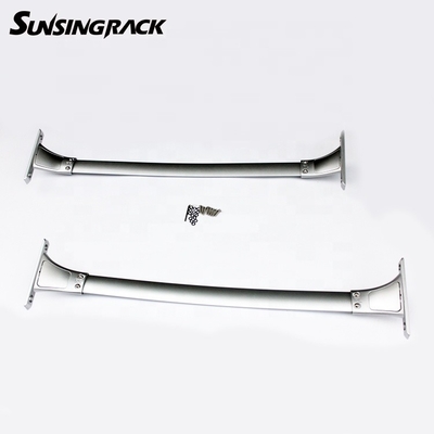 Silver Aluminum Brackets Aluminum Bars for Nissan Rogue 2014 Roof Rack Cross Bars OEM