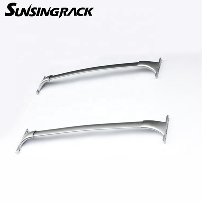 Silver Aluminum Brackets Aluminum Bars for Nissan Rogue 2014 Roof Rack Cross Bars OEM