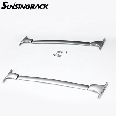 Silver Aluminum Brackets Aluminum Bars for Nissan Rogue 2014 Roof Rack Cross Bars OEM