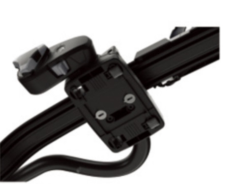 8305C3 Car Bike Carrier Aluminum And Iron Roof Mount With Easy Installation And Locking Mechanism