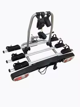 8314 Universal Durable Steel and Aluminum Car Rear Bike Carrier Used for Hitch Ball Carrying 3 Bikes and Travel Lug