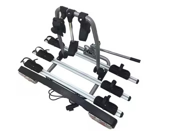 8314 Universal Durable Steel and Aluminum Car Rear Bike Carrier Used for Hitch Ball Carrying 3 Bikes and Travel Lug