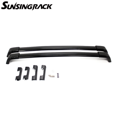 Black Aluminum Roof Rack Cross Bars car top luggage rack for Nissan X-trail 2008
