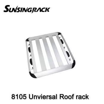 SunSingRack 8105 Hot Sale SUV 4x4 Roof Mount Basket Durable Aluminum Alloy and Nylon Luggage Carrier with Locks