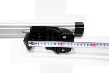 Sunsing 8018+B6 Aluminum Car Roof Cross Bars Universal Accessories Flush Rails Big Clamp Opening Aluminum Roof Mount