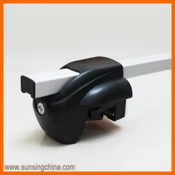 Sunsing 8114B+B4 Aluminum Square Roof Cross Bars Universal Roof Raised Rails with Locks High Cost Performance Roof Mount