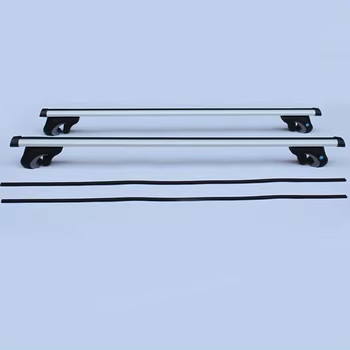 Durable Aluminum Car Roof Cross Bars Easy Installation Universal for Raised Rails 4x4 Accessories Car Rack with 8182+B9