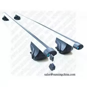 8102B+B3 Durable Zinc-Plated Steel  Roof Cross Bars Universal 4x4 Accessory for Travel with Raised Rails