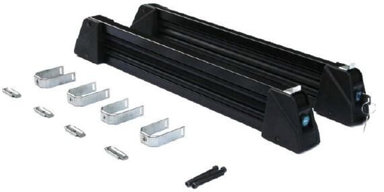 Aluminum Car Ski Carriers with Keyed Lock Your Vehicle For Roof Mounting