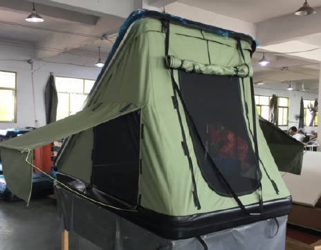 Spacious Roof top triangle a shape Tent for Camping and Outdoor Adventures