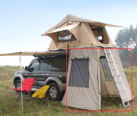Car Side Awning 420D Plaid Canvas PU Coating Other Products For Car Camping