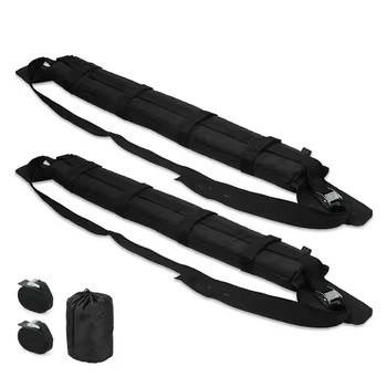 SunSingRACK 8220 Durable Universal Nylon and EVA Car Roof Racks for Kayak Carrying