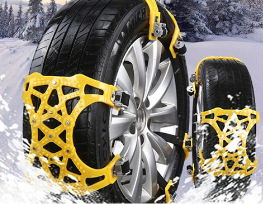Universal ensure safety car snow chain for Easy Ski Transportation