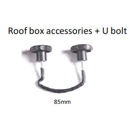 U Bolt+Universal Car Roof Box Accessories with Aluminum for Exterior Car Lock Parts & Accessory Turning Parts for travel