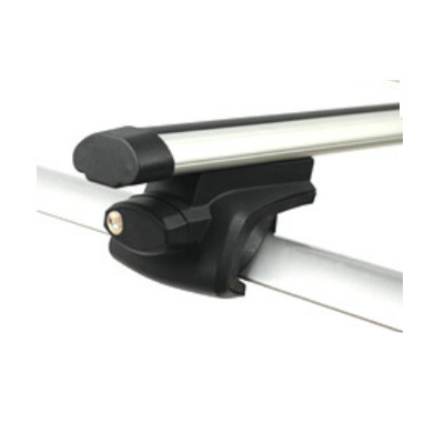 8102B+B1 Durable Universal Aluminum Alloy Roof Mount Cross Bars Oval Car Roof Raised Rails for Travel