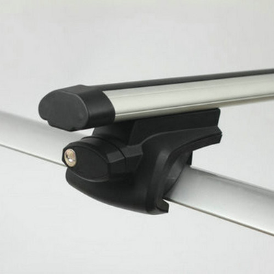 8102B+B1 Durable Universal Aluminum Alloy Roof Mount Cross Bars Oval Car Roof Raised Rails for Travel