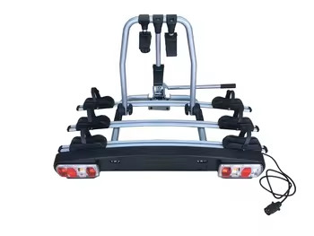 8314 Universal Durable Steel and Aluminum Car Rear Bike Carrier Used for Hitch Ball Carrying 3 Bikes and Travel Lug