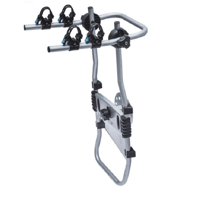 SUNSING 12004BR Durable Universal Car Rack High Performance Rear Tire Bike Rack for 2 Bikes Iron Material