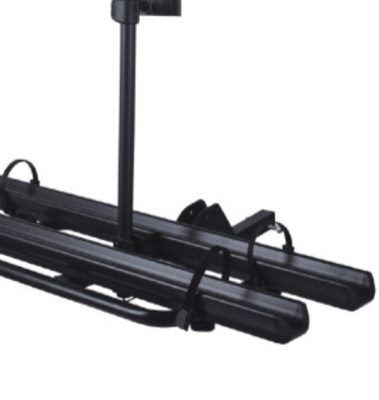 SUNSING 8321 Universal 4x4 Aluminum and Steel Car Rack Accessories for 2 bikes for Pick-up Mountain and E-Bikes