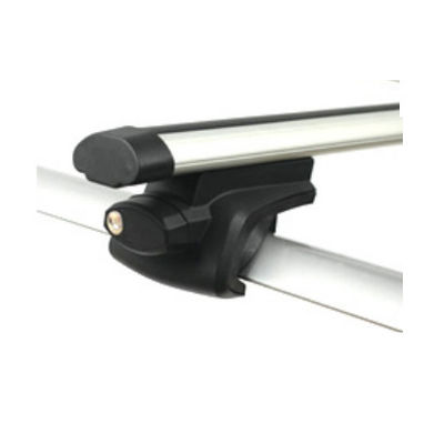 8102B+B1 Dauerhaftes Dach aus universeller Aluminiumlegierung Kreuzbalken Ovales Autodach Hochbahnschienen für Reisen